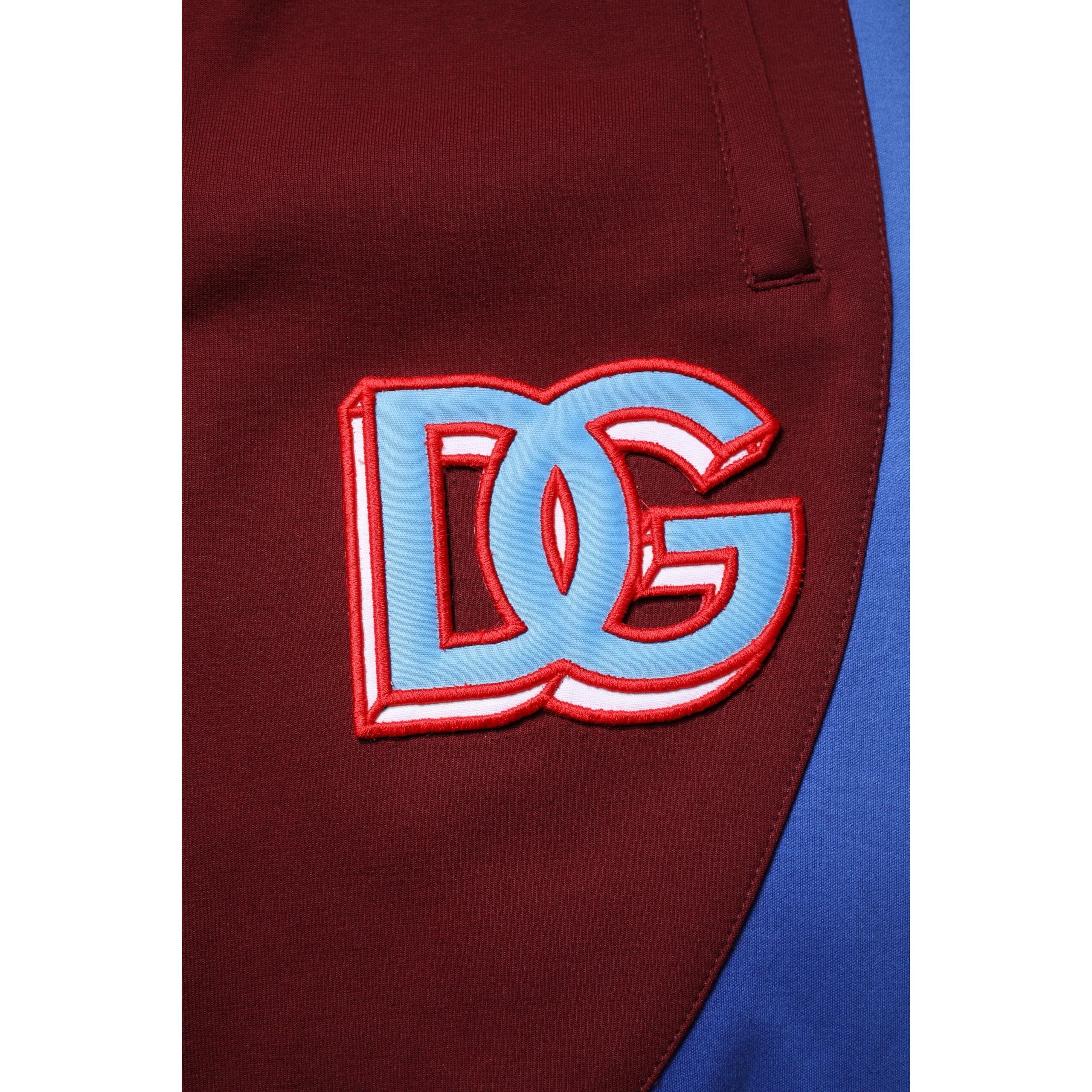 Dolce & Gabbana Multicolor Cotton Jogger Sweatpants