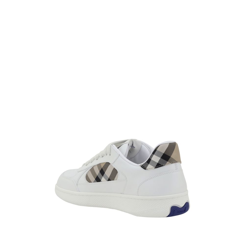 Burberry Black Leather Sneakers: Timeless Luxury Redefined