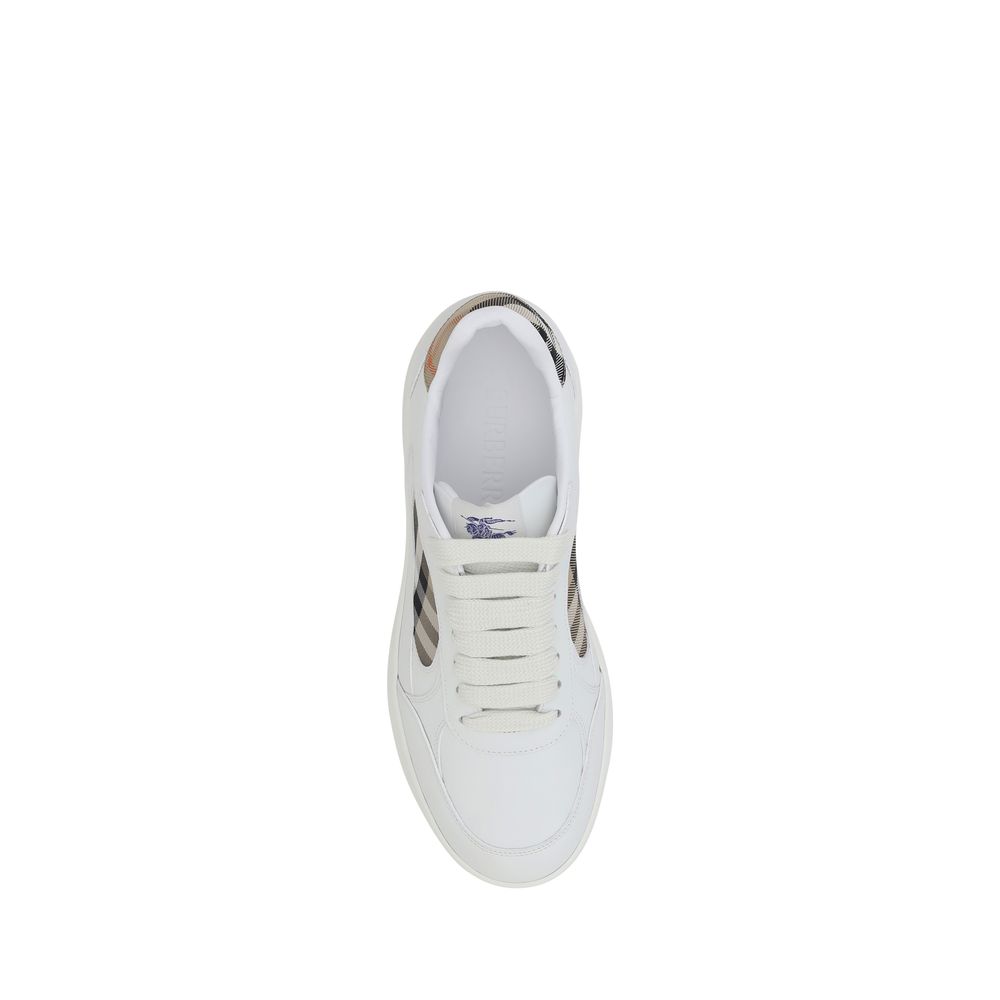 Burberry Black Leather Sneakers: Timeless Luxury Redefined