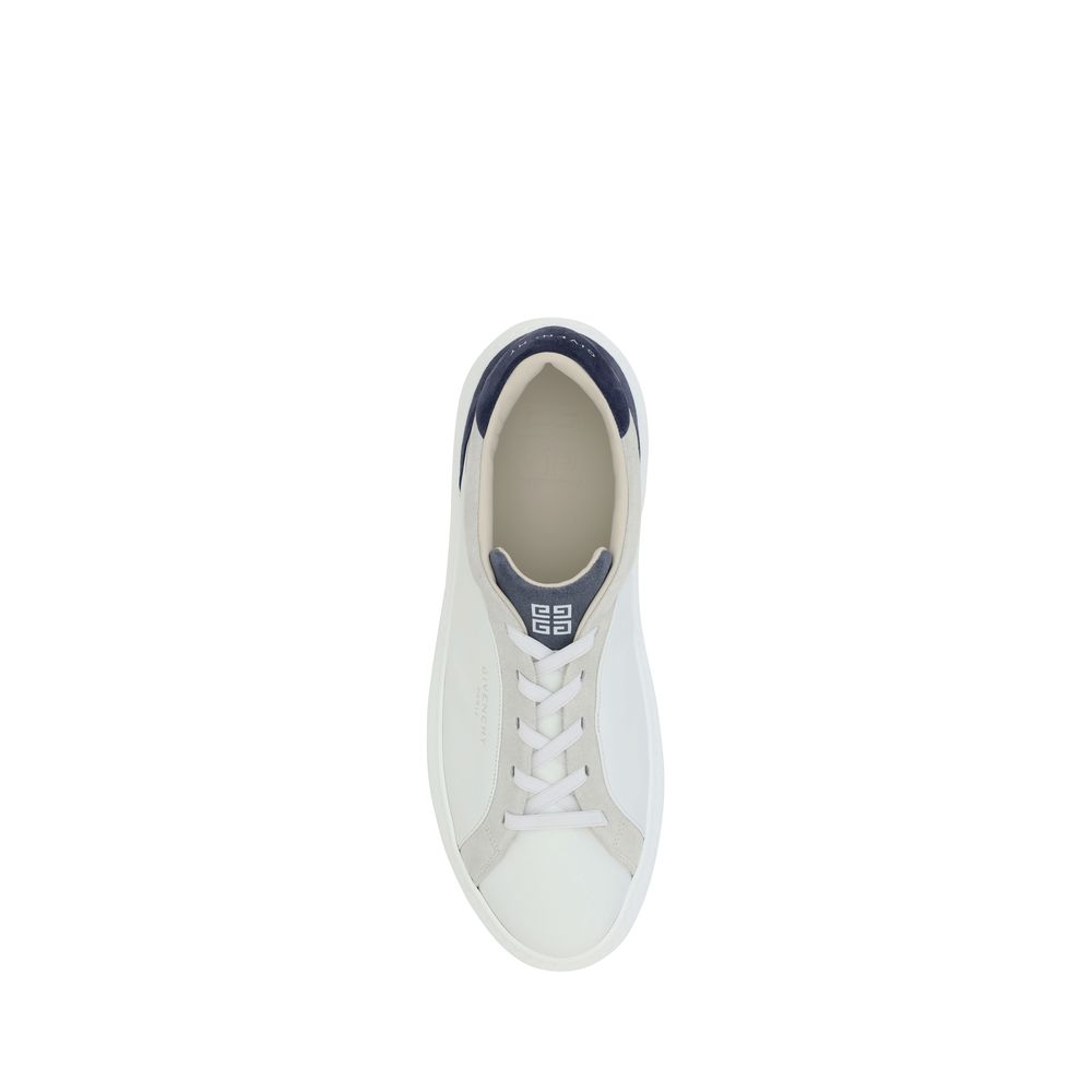 Givenchy White Leather G Set Sneakers - Timeless Luxury Footwear Elegance