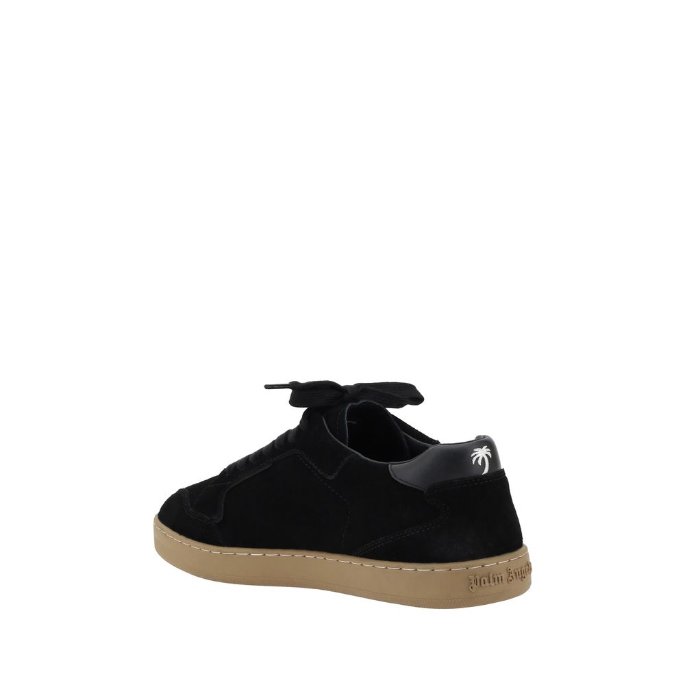 Palm Angels White Suede New Palm 1 Sneakers