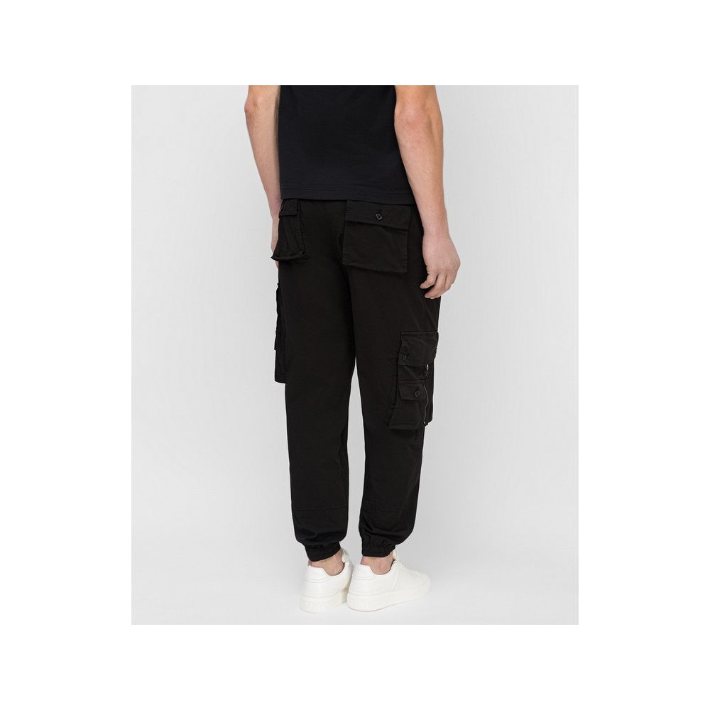 Dolce & Gabbana Black Cotton Jeans for Effortless Elegance