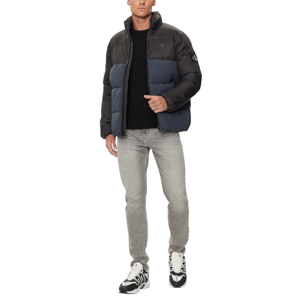 Calvin Klein Jeans Blue Recycled Fabric Jacket