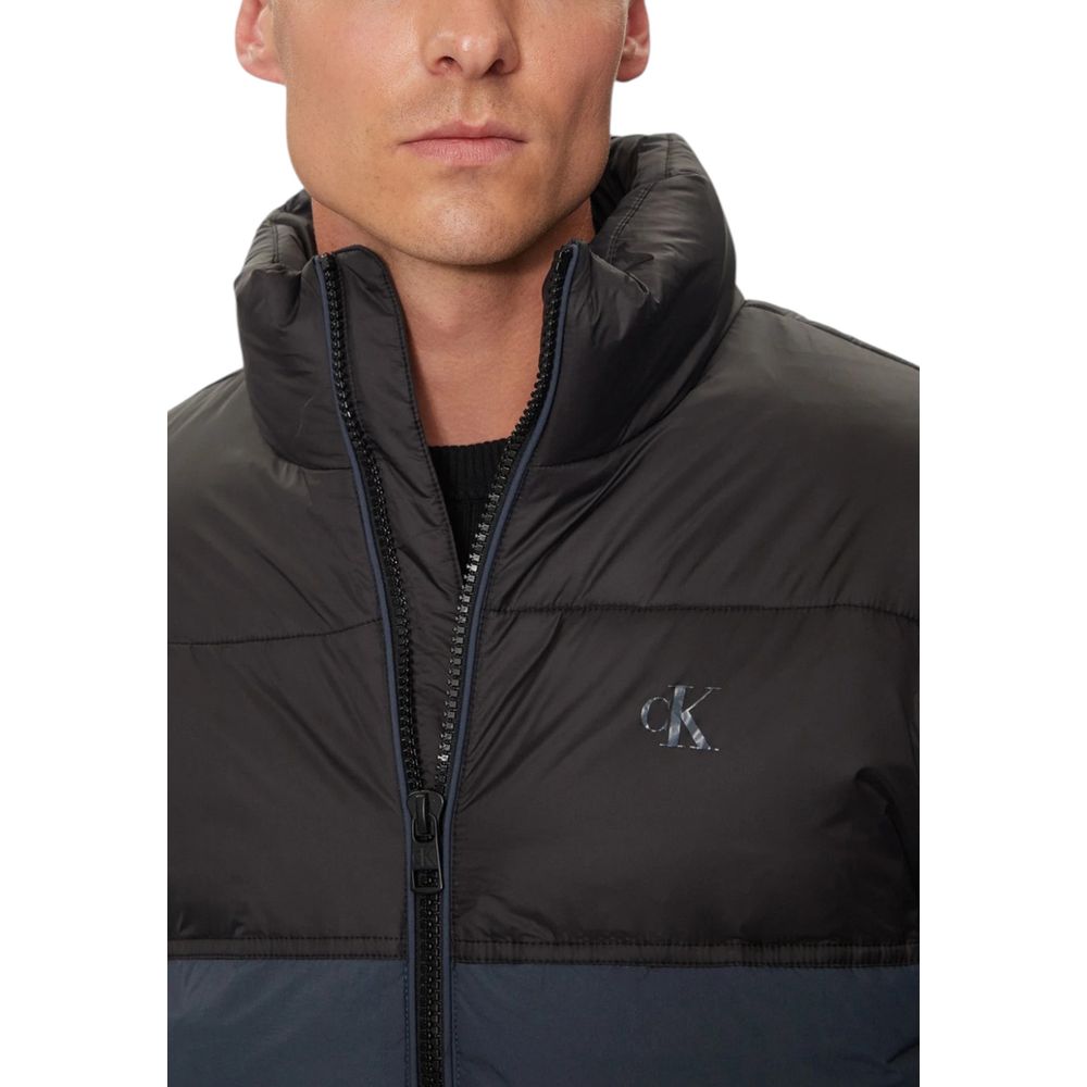 Calvin Klein Jeans Blue Recycled Fabric Jacket