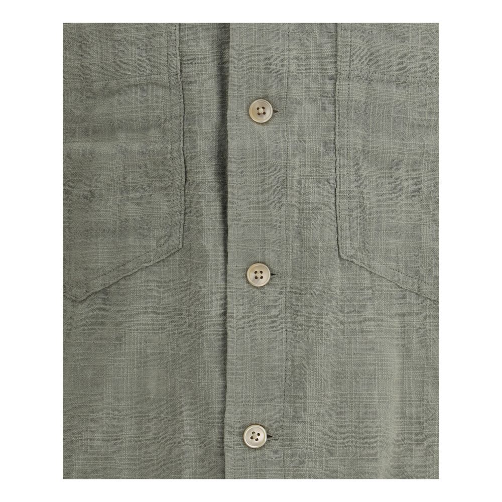 Sunflower Adam White Cotton Shirt - Timeless Elegance Redefined