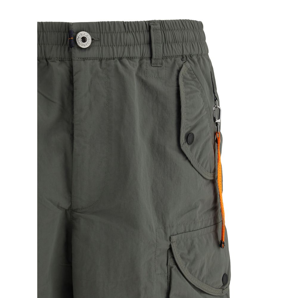 Parajumpers Navy Cotton Blend Shorts - Elevate Your Casual Style