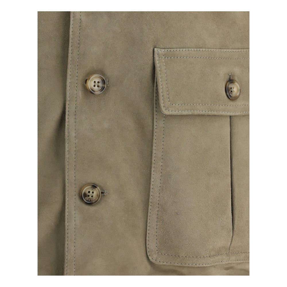 Valstar Brown Suede Leather Jacket for Timeless Elegance