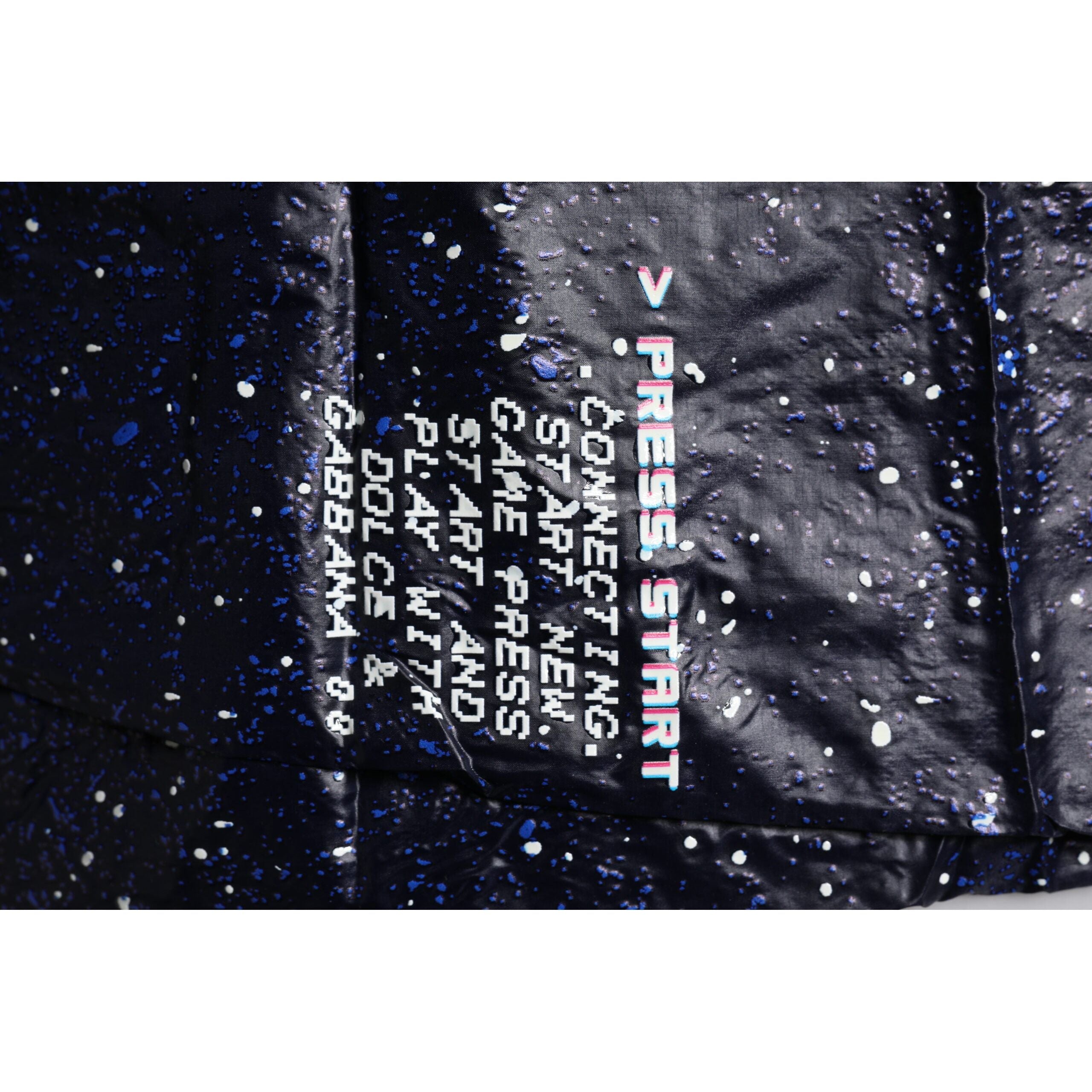 Dolce & Gabbana Dark Blue Cotton Jogger Pants