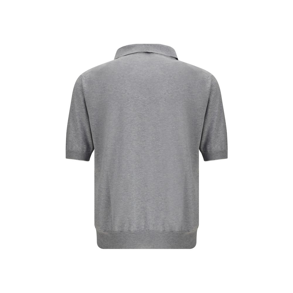 Cruciani Red Cotton Polo Shirt - Timeless Elegance Redefined