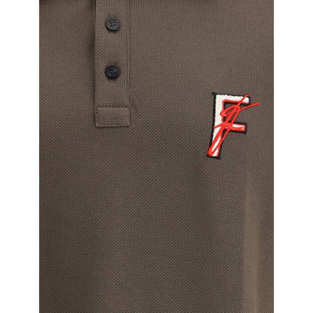 Ferragamo Navy Cotton Polo Shirt - Timeless Luxury Essential