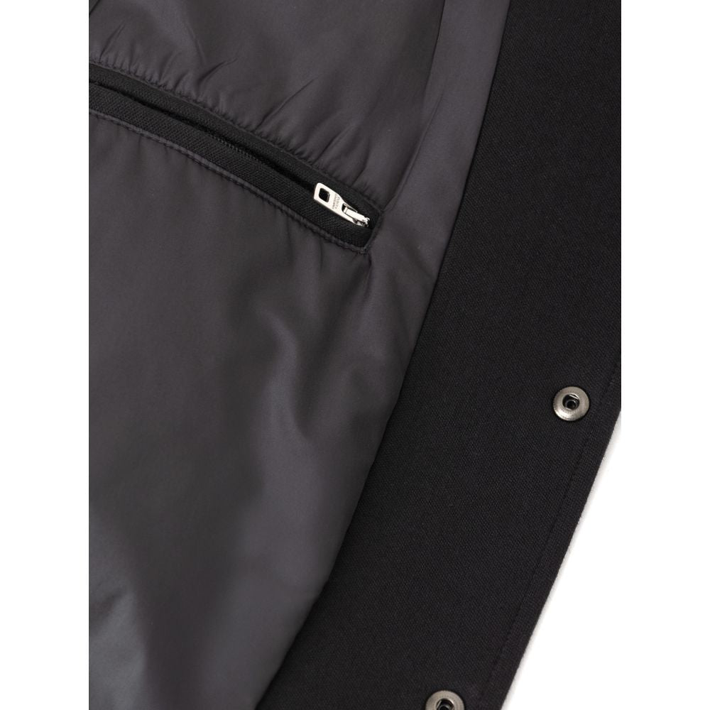 Dolce & Gabbana Black Viscose Jacket for Elevated Style