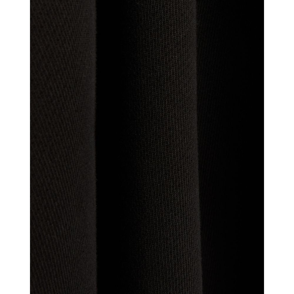 Stone Island Black Cotton Sweater for Elevated Style