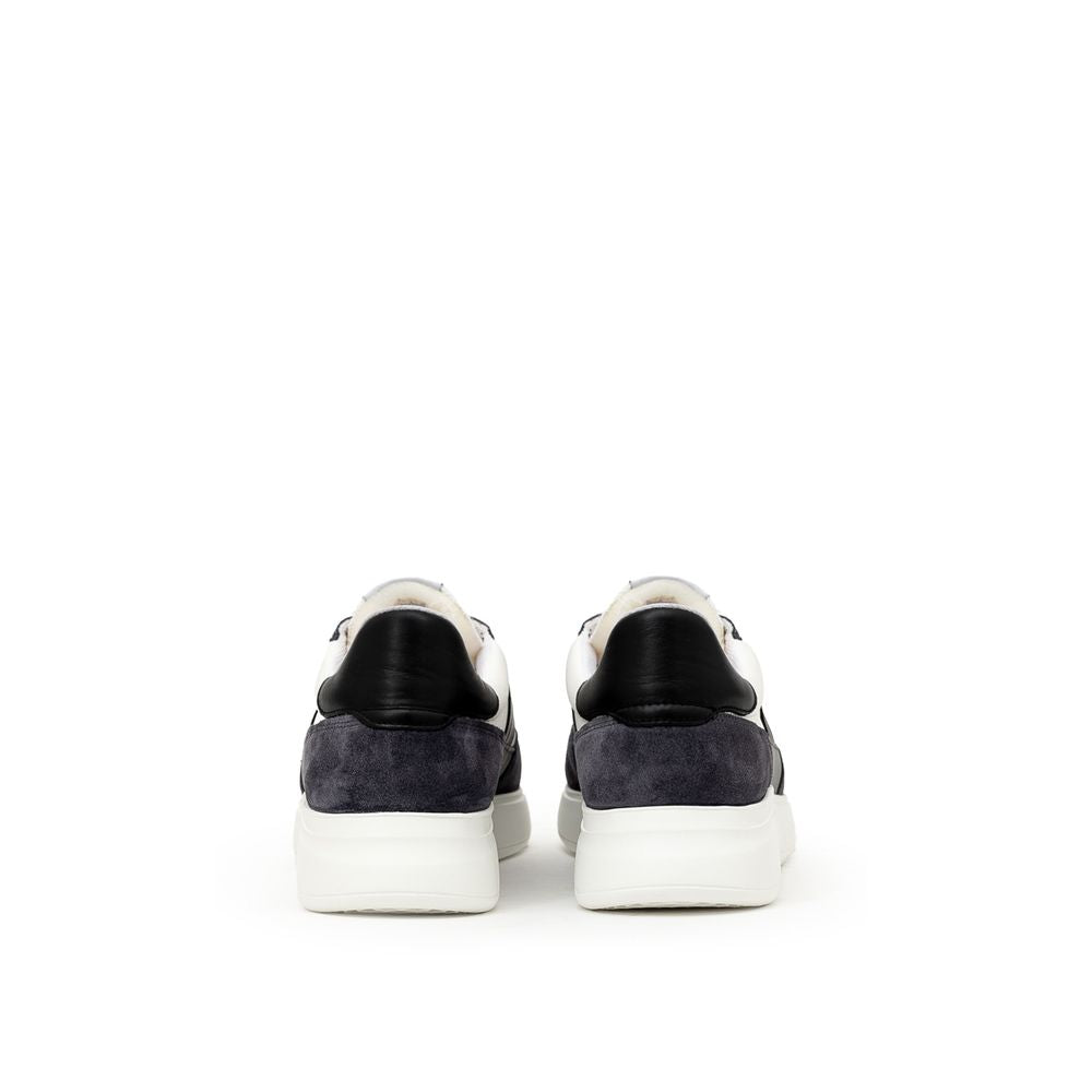 Axel Arigato White Fabric And Leather Sneaker Elegance