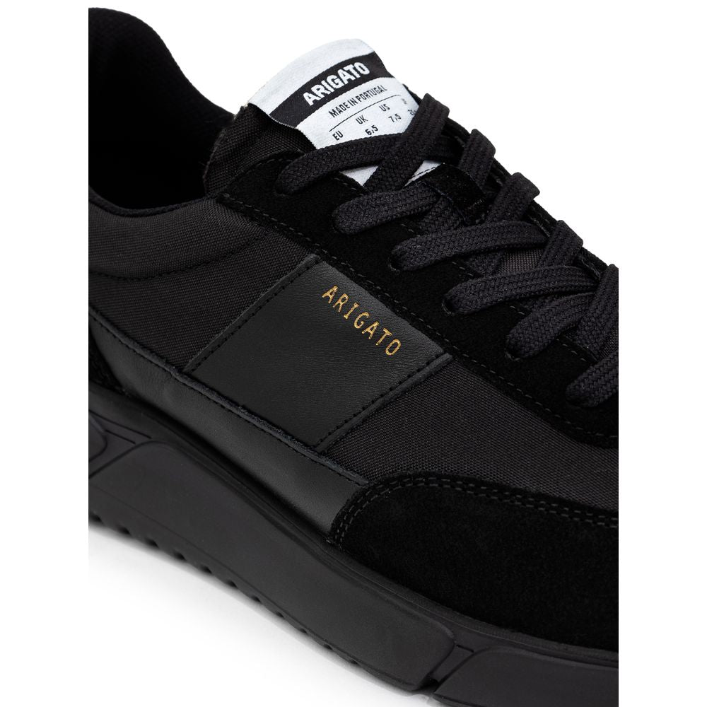 Axel Arigato Black Leather And Fabric Sneaker Elegance