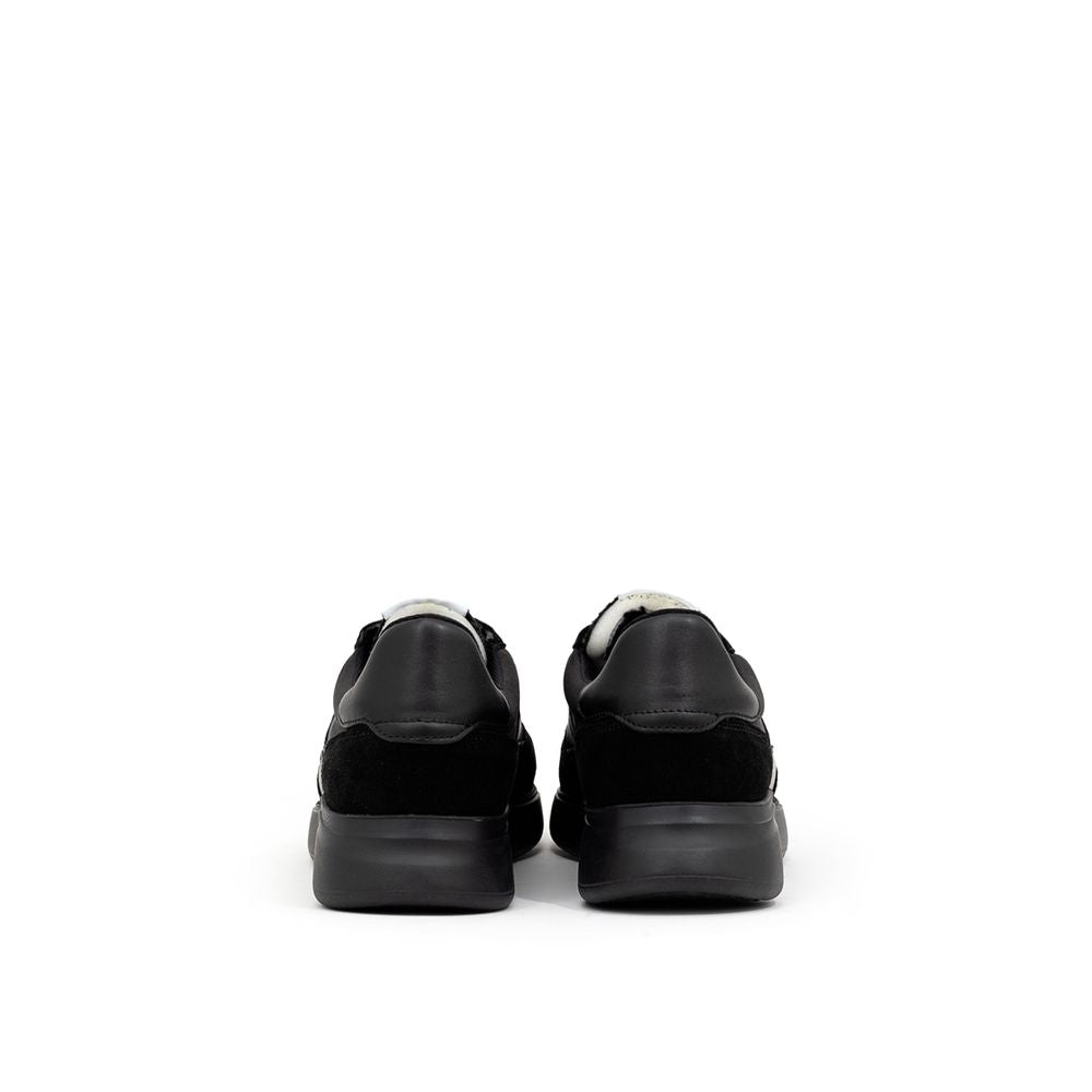 Axel Arigato Black Leather And Fabric Sneaker Elegance