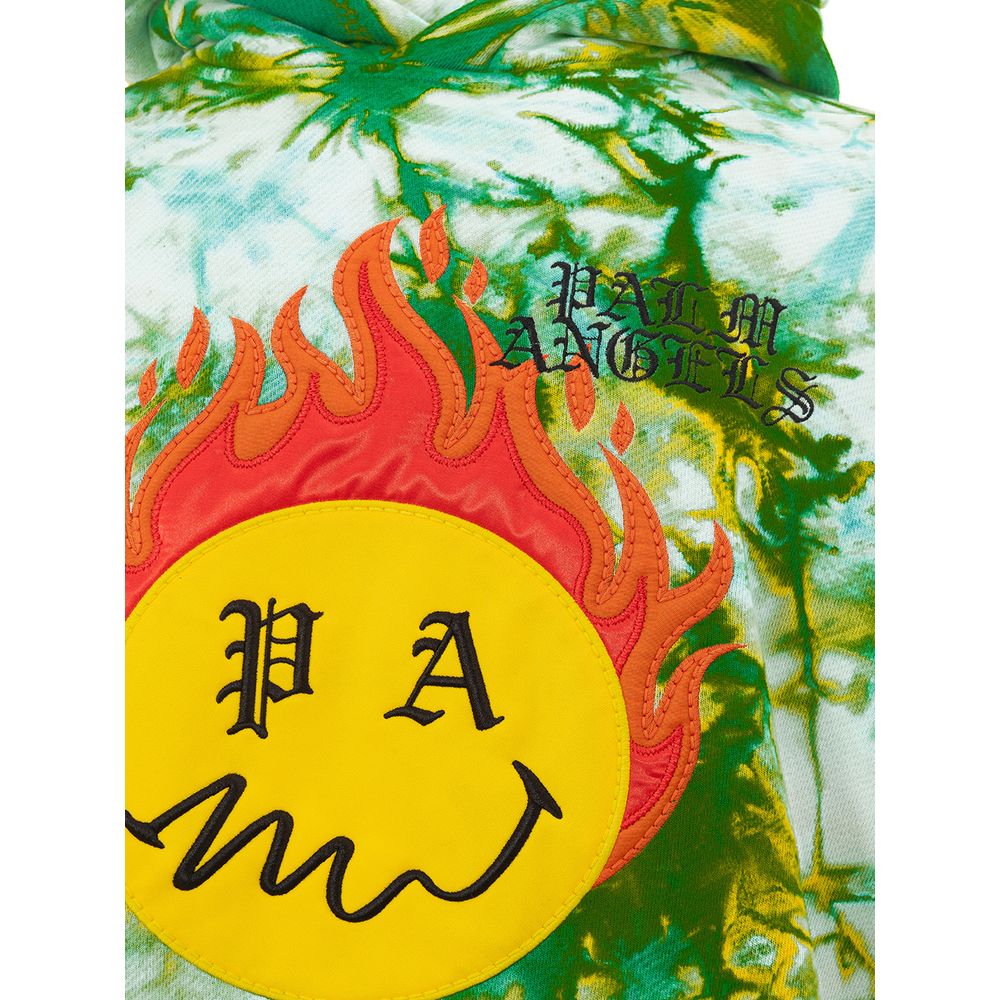 Palm Angels Multicolor Cotton Sweater for Elevated Style