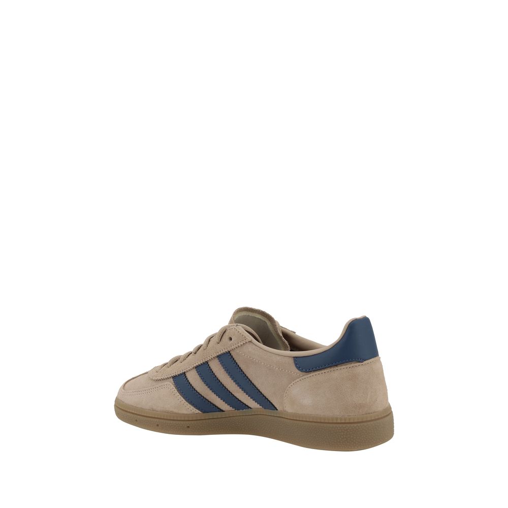 Adidas White Leather Handball Spezial Sneakers: Timeless Sophistication in Every Step