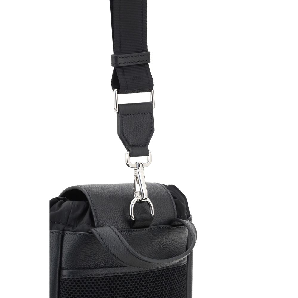 Fendi Red Leather Shoulder Backpack – Timeless Luxury Redefined
