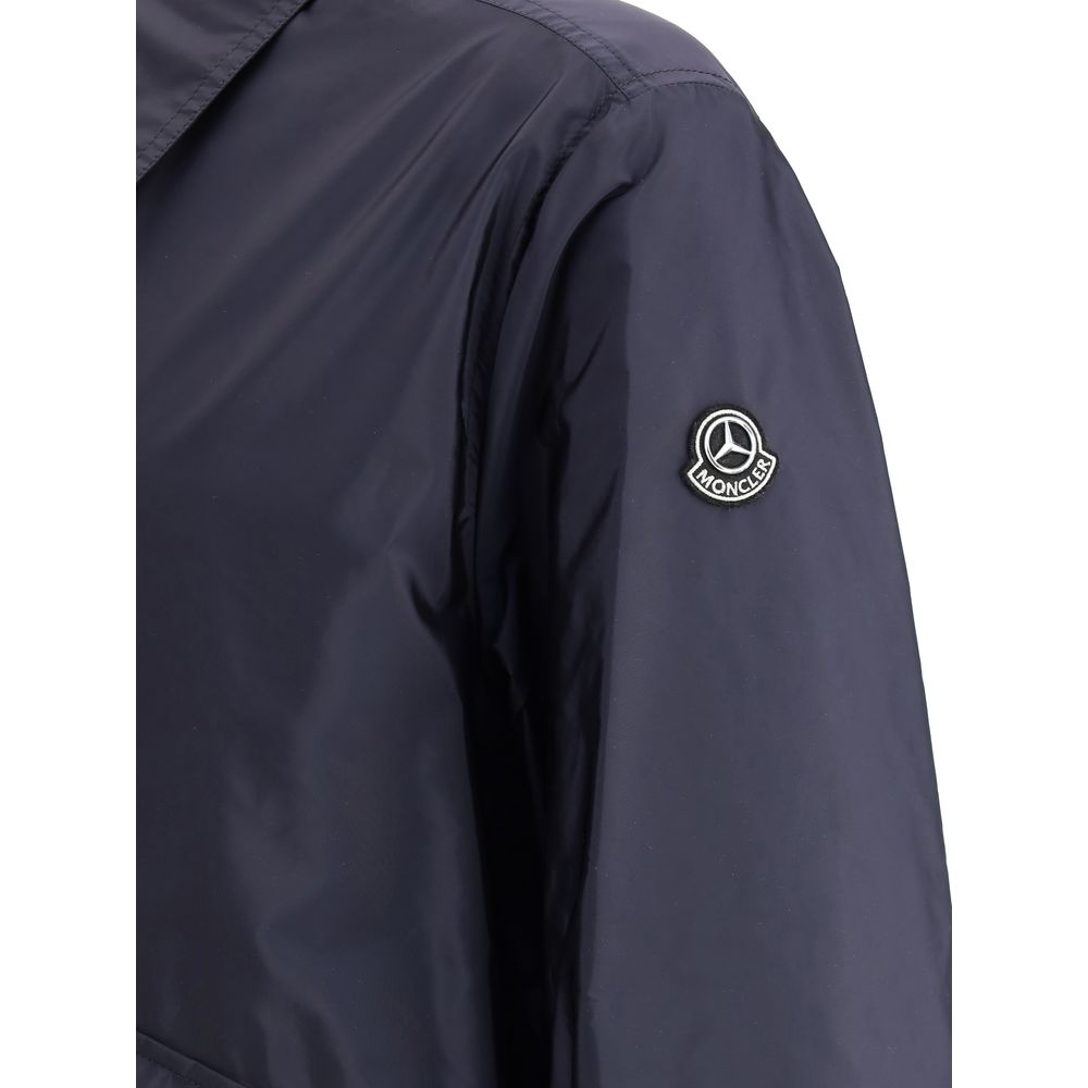 Moncler Black Waterproof Nylon Jacket