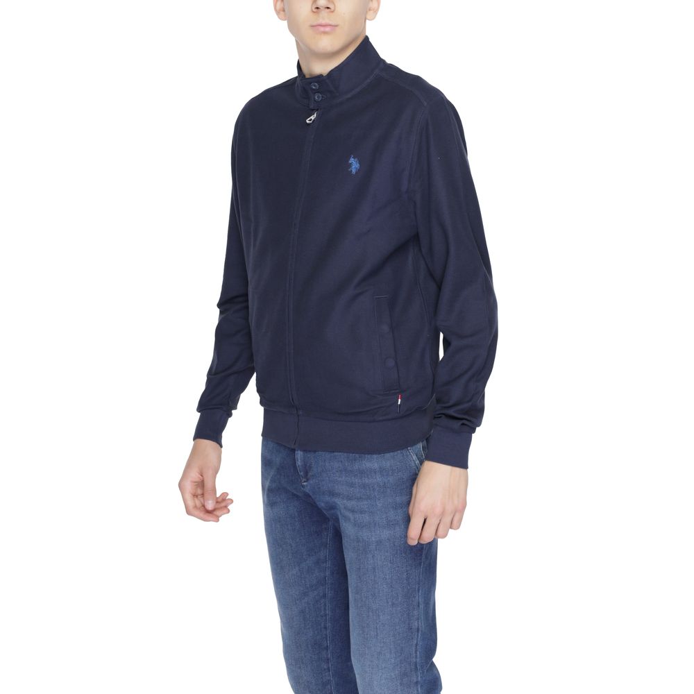 U.S. POLO ASSN. Blue Cotton Jacket for Elevated Style