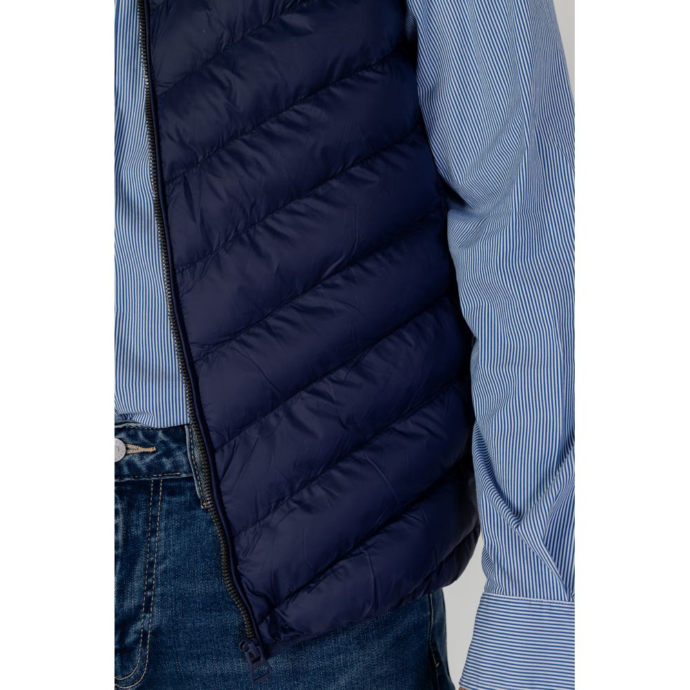 U.S. POLO ASSN. Blue Cotton Jacket for Refined Casual Elegance