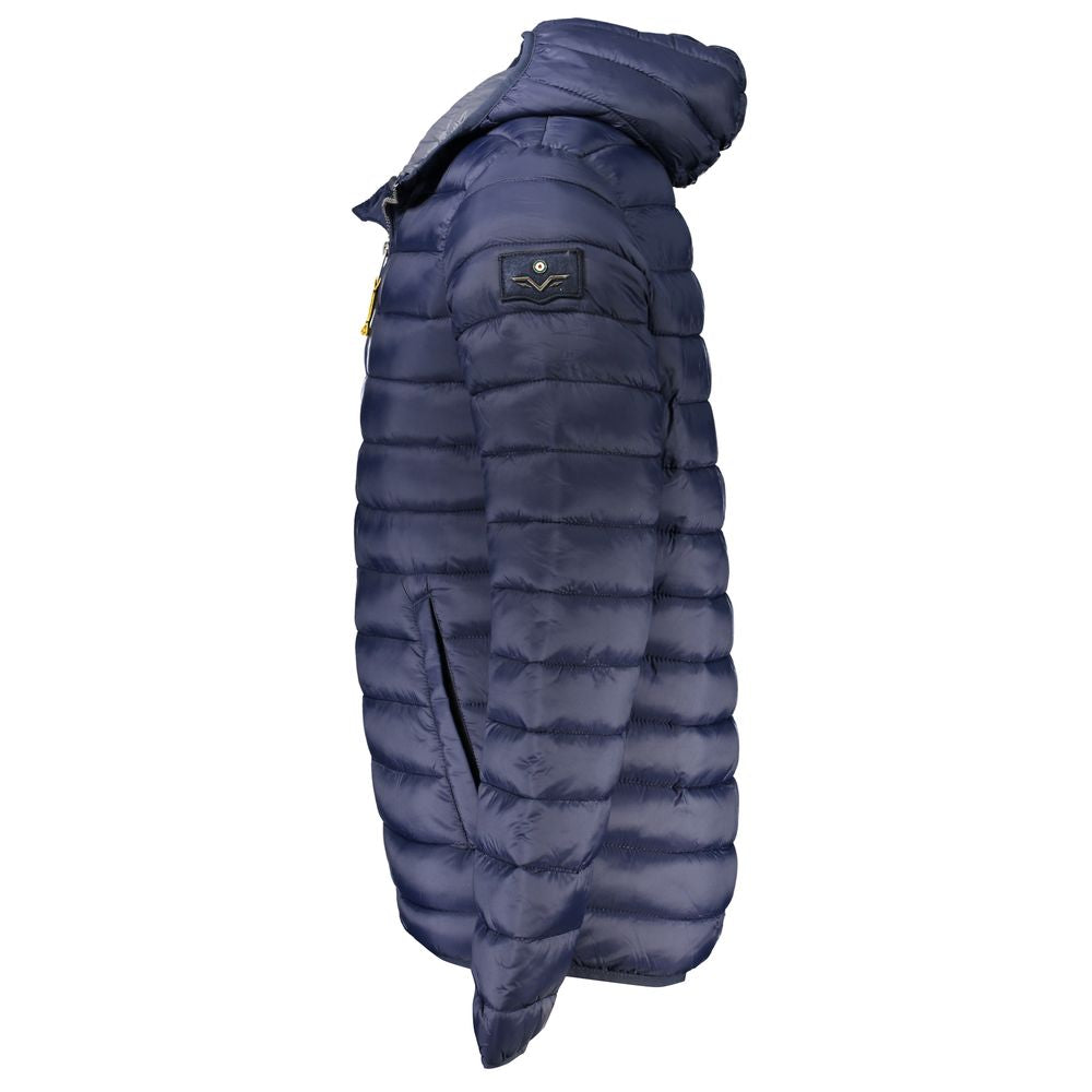 Armata Di Mare Blue Cotton Jacket for Nautical Elegance