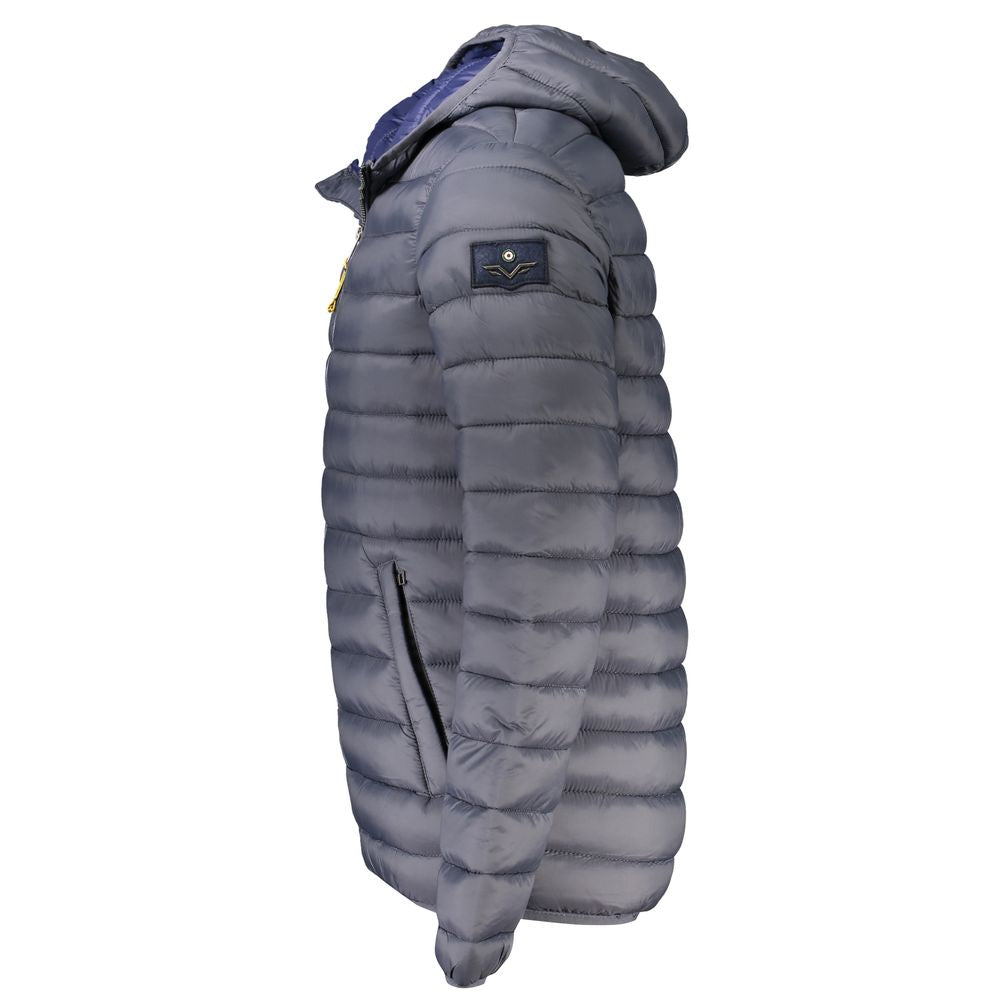 Armata Di Mare Gray Wool Jacket Crafted For Modern Sophistication