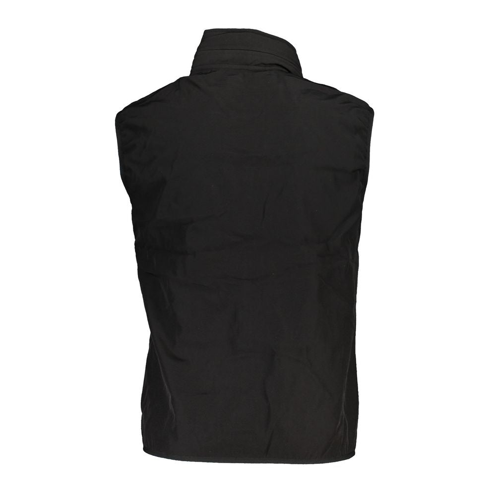 Scuola Nautica Black Cotton Jacket - Elevate Your Outerwear Style