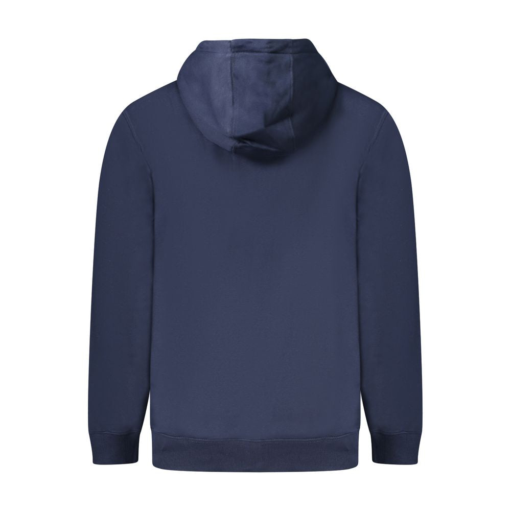 Tommy Hilfiger Blue Cotton Sweater for Effortless Elegance