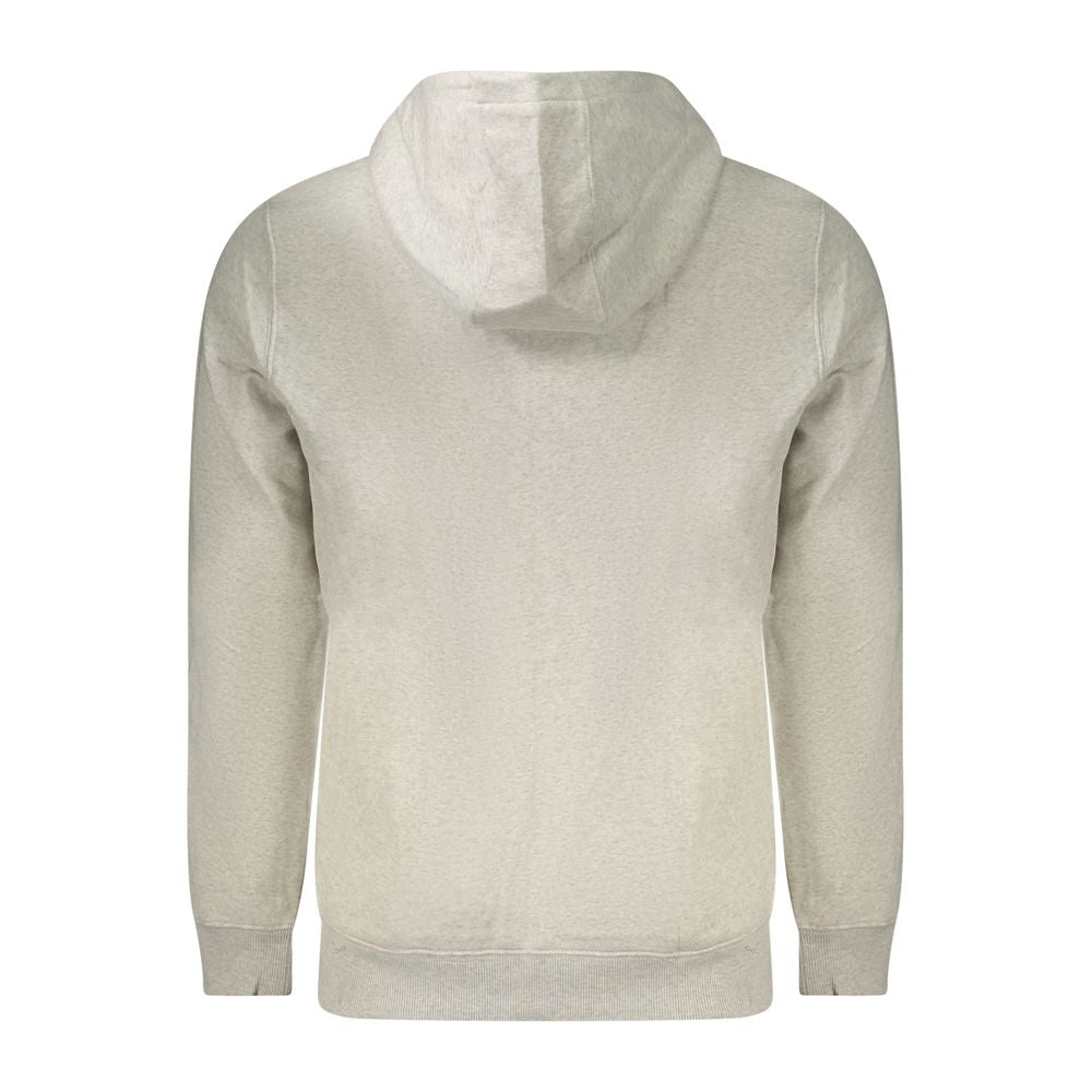 Tommy Hilfiger Gray Cotton Sweater for Effortless Elegance