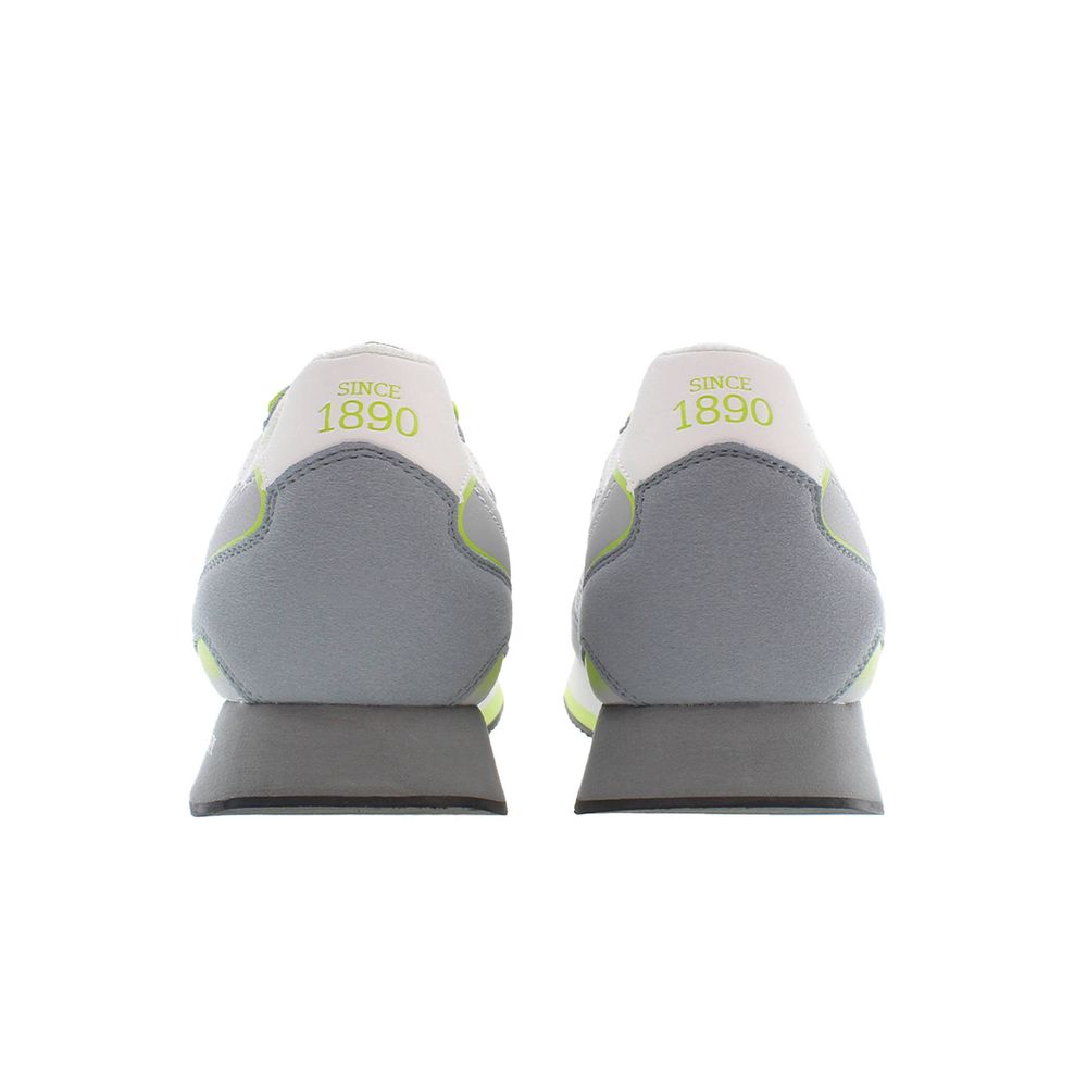 U.S. POLO ASSN. Gray Canvas Sneakers for Effortless Elegance