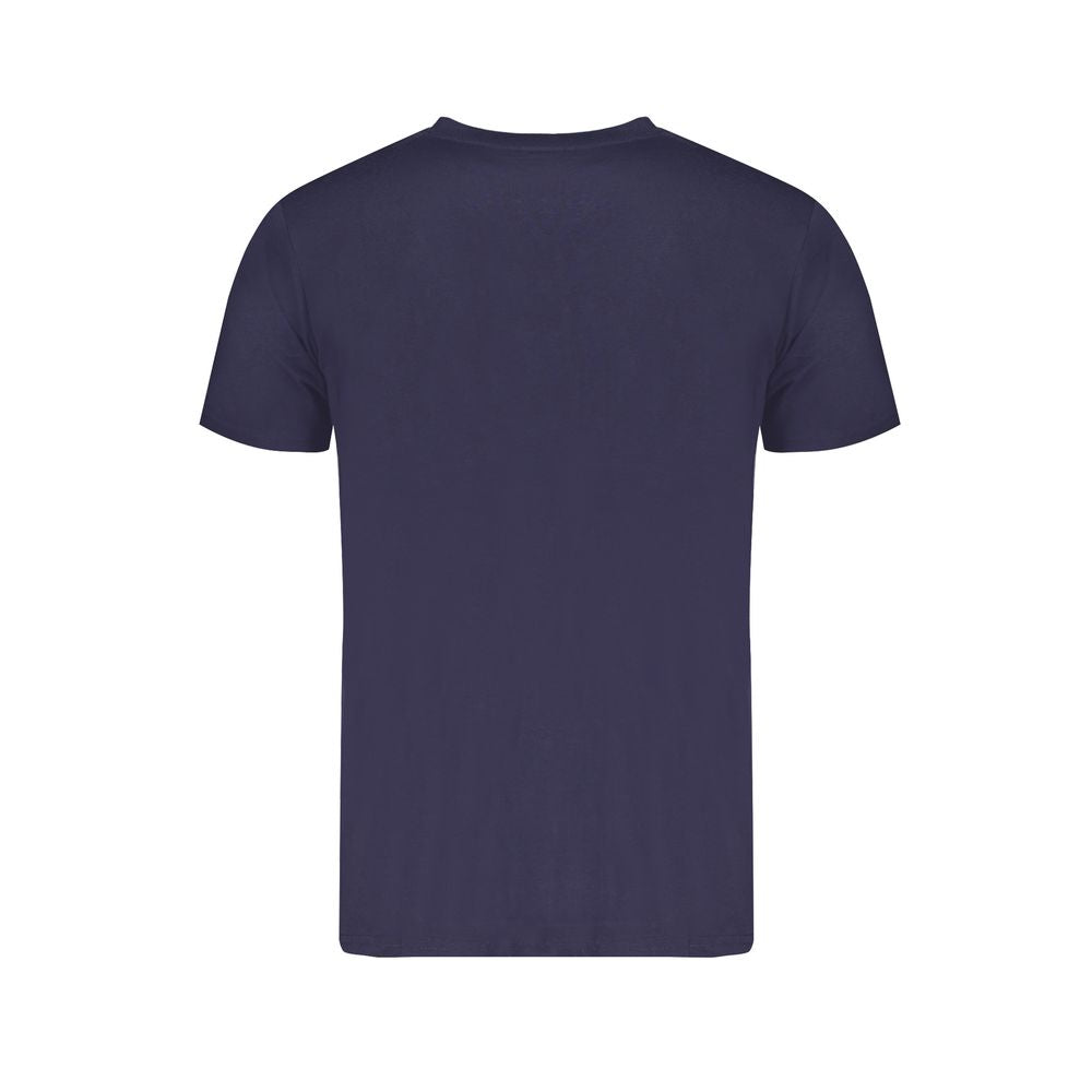 Norway 1963 Blue Cotton T-Shirt for Effortless Elegance