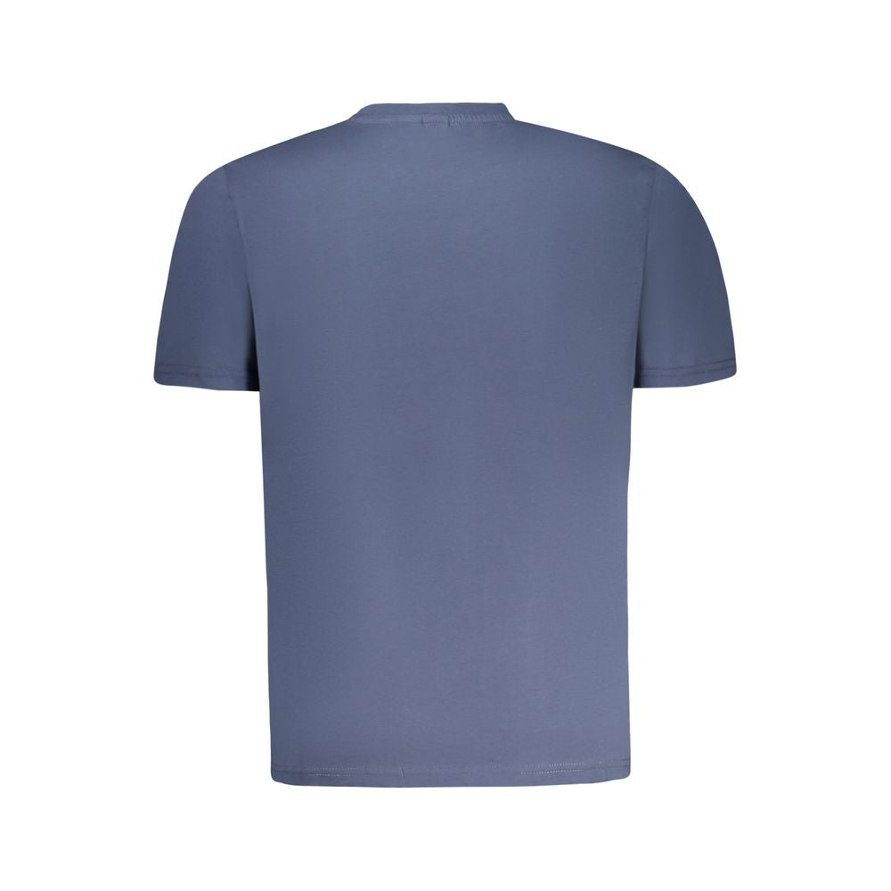 North Sails Blue Cotton T-Shirt for Elevated Style