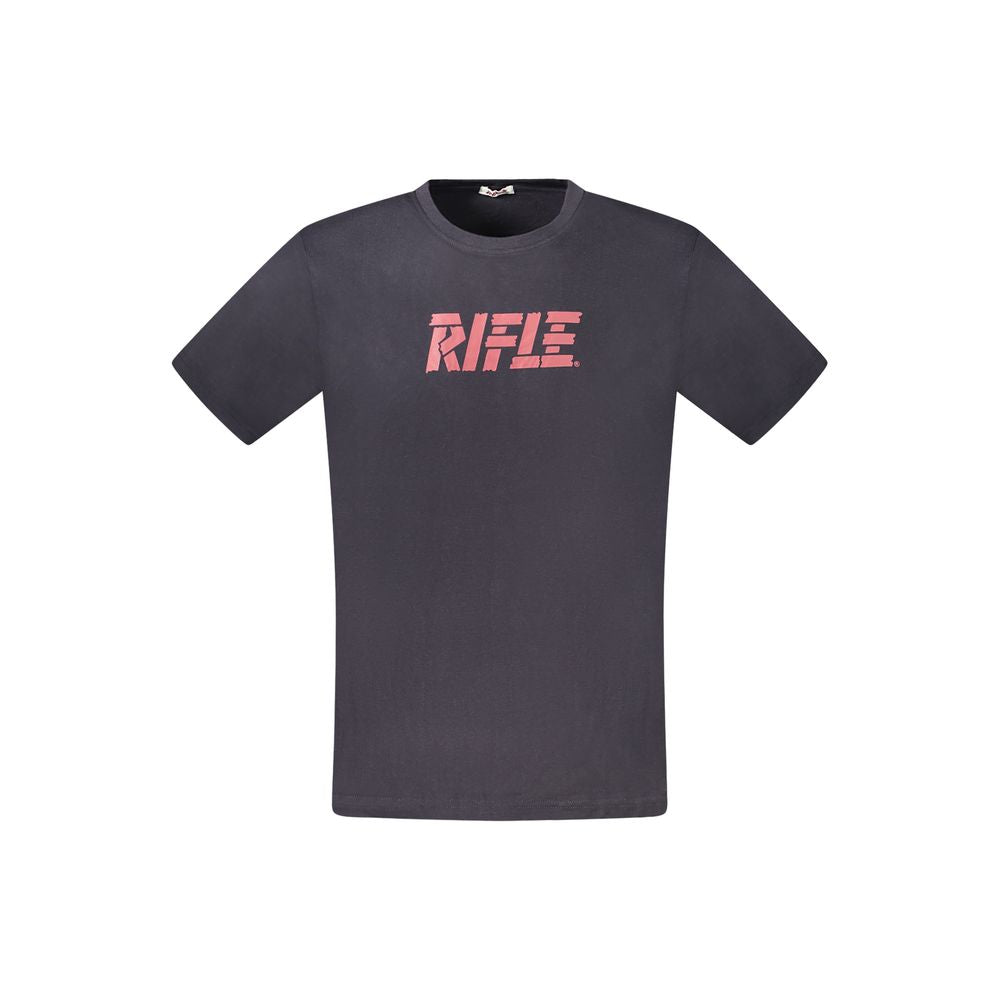 Rifle Blue Cotton T-Shirt - Effortless Luxury Essential