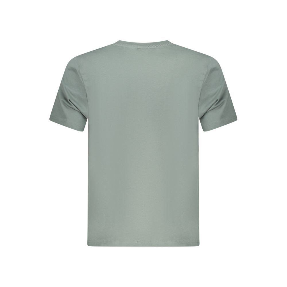 North Sails Green Cotton T-Shirt for Effortless Style