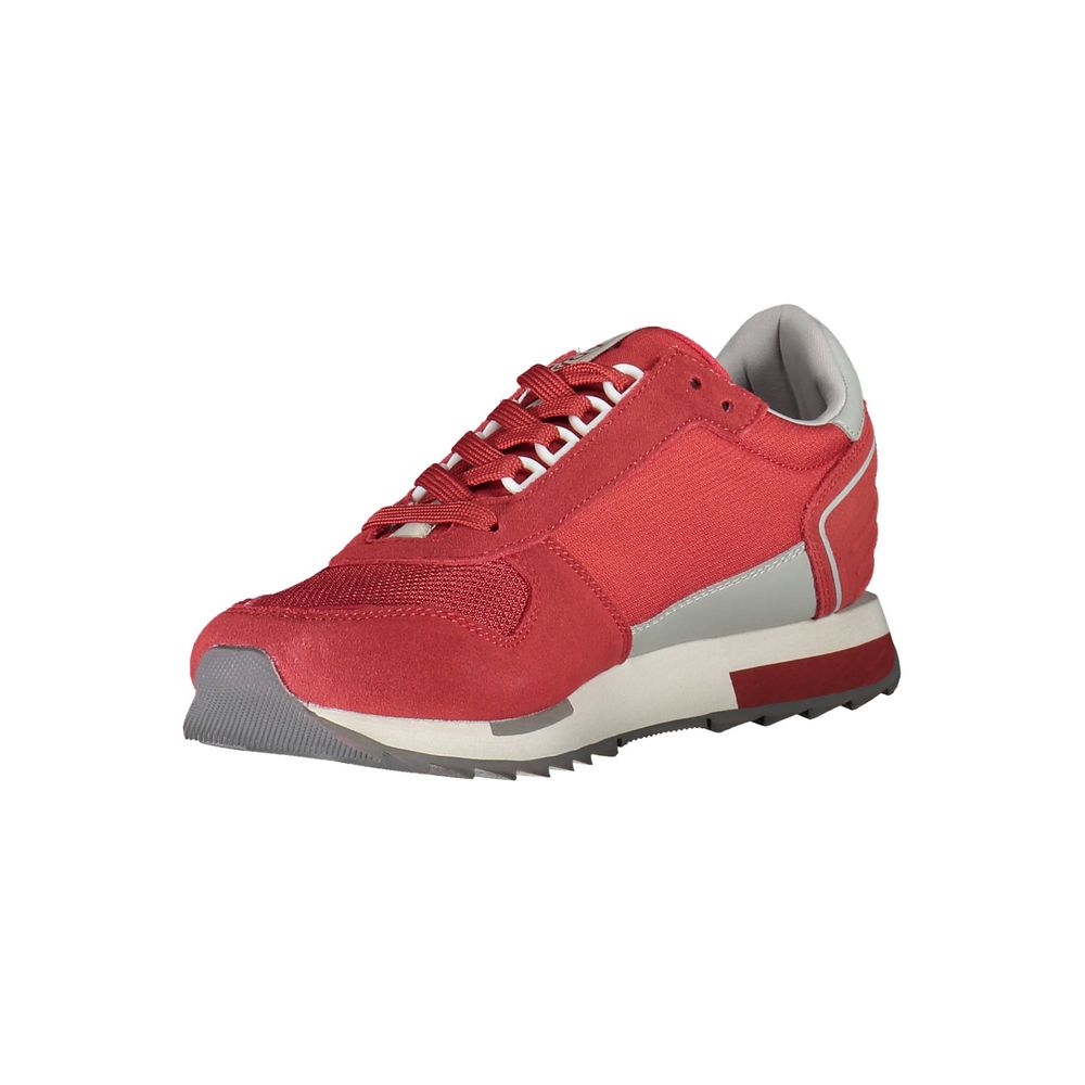 Napapijri Red Leather Sneaker