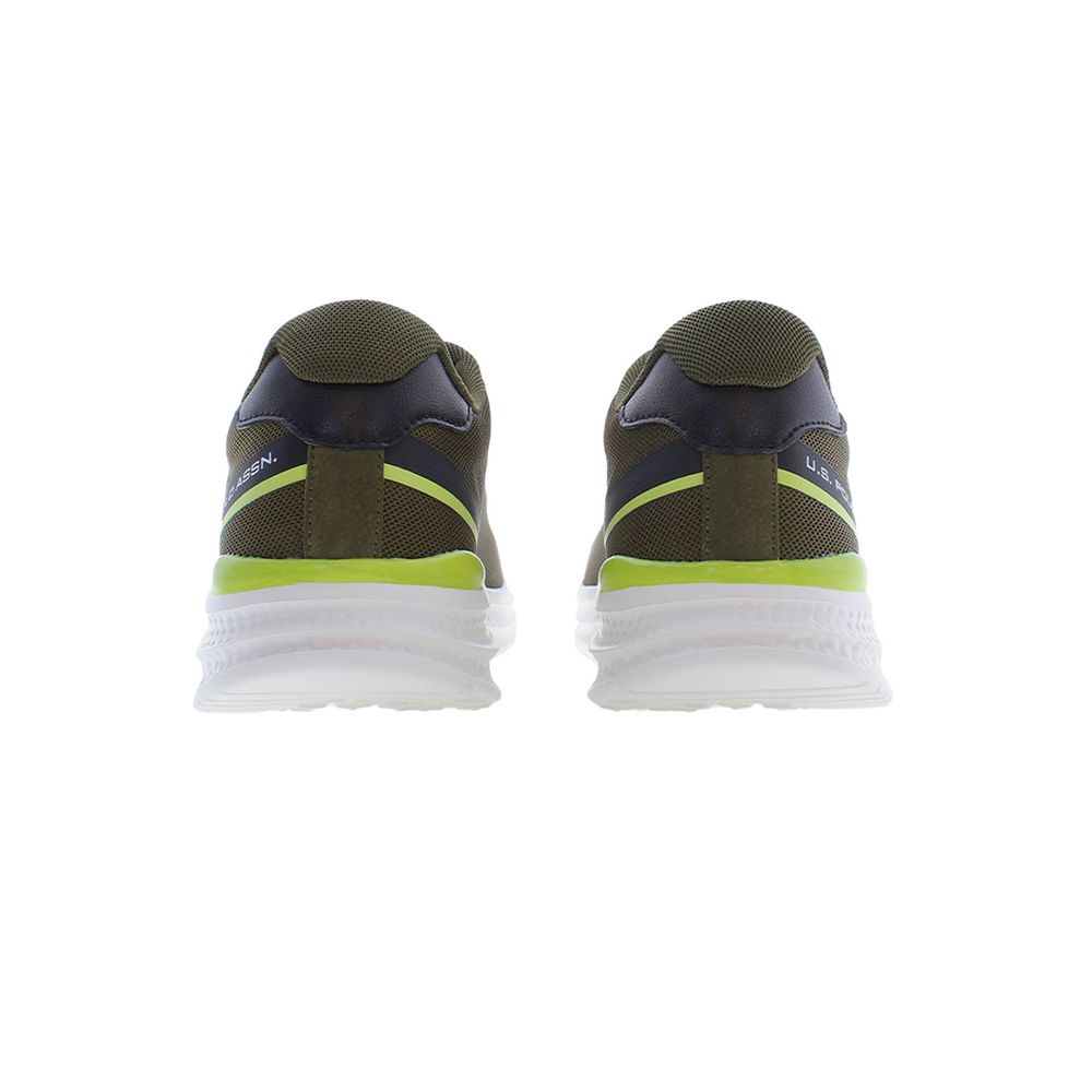 U.S. POLO ASSN. Green Fabric Sneaker