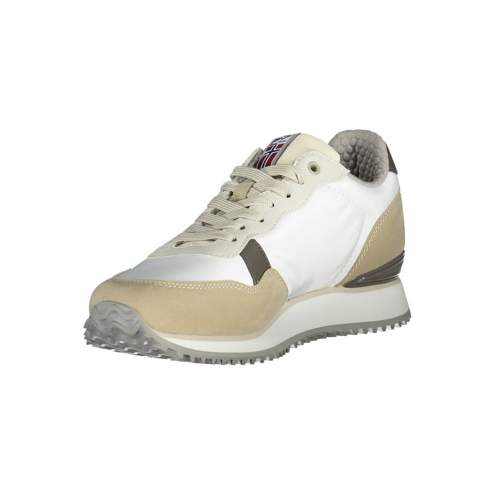 Napapijri White Fabric Sneaker