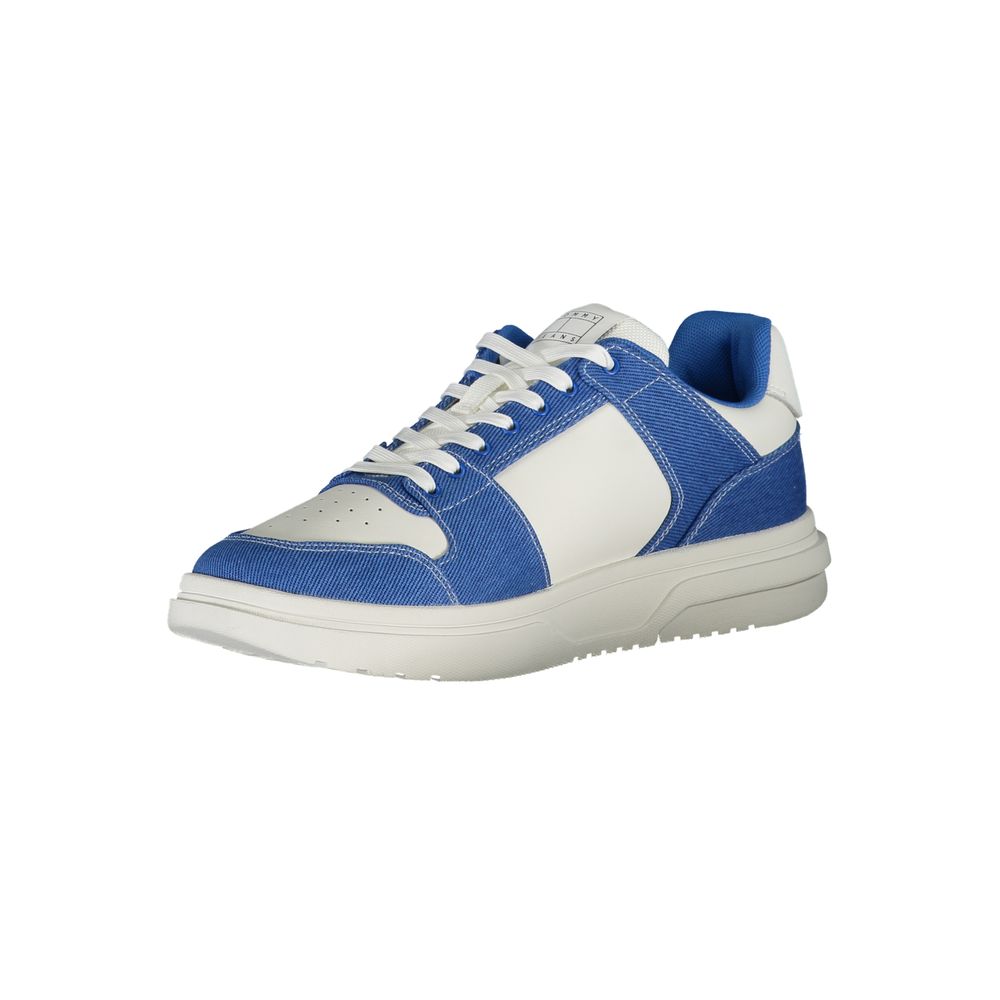 Tommy Hilfiger White Cotton Sneaker