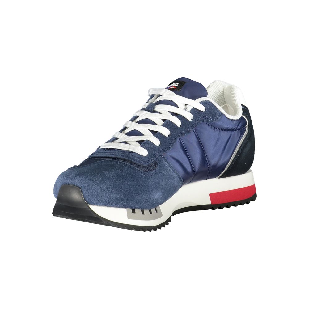 Blauer Blue Leather Sneaker