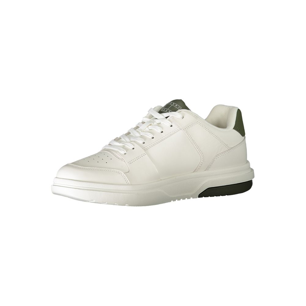 Tommy Hilfiger White Polyethylene Sneaker