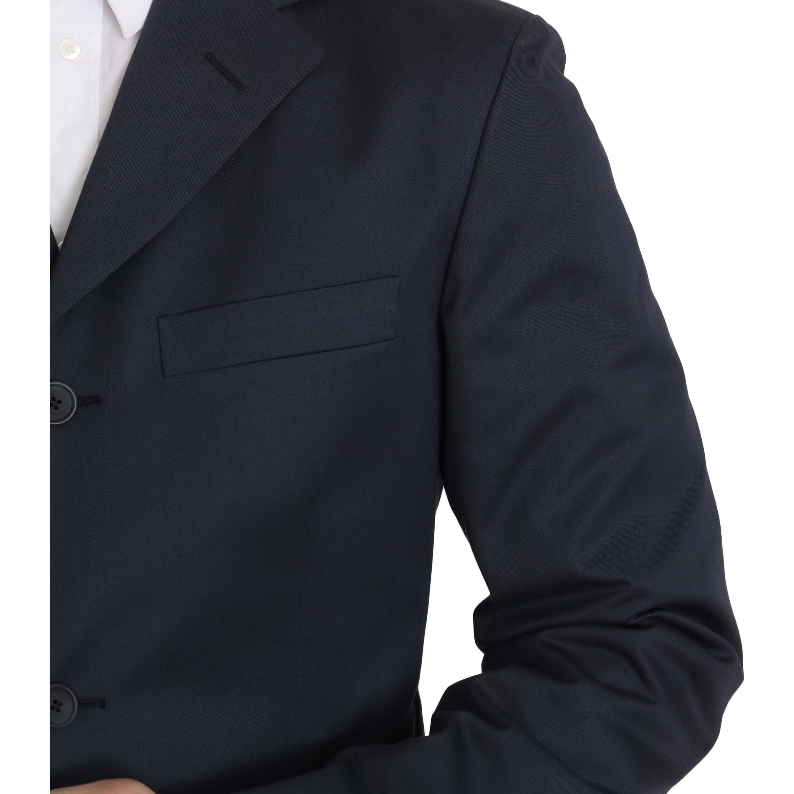 Romeo Gigli Blue Wool Two-Piece Suit for Modern Sophistication