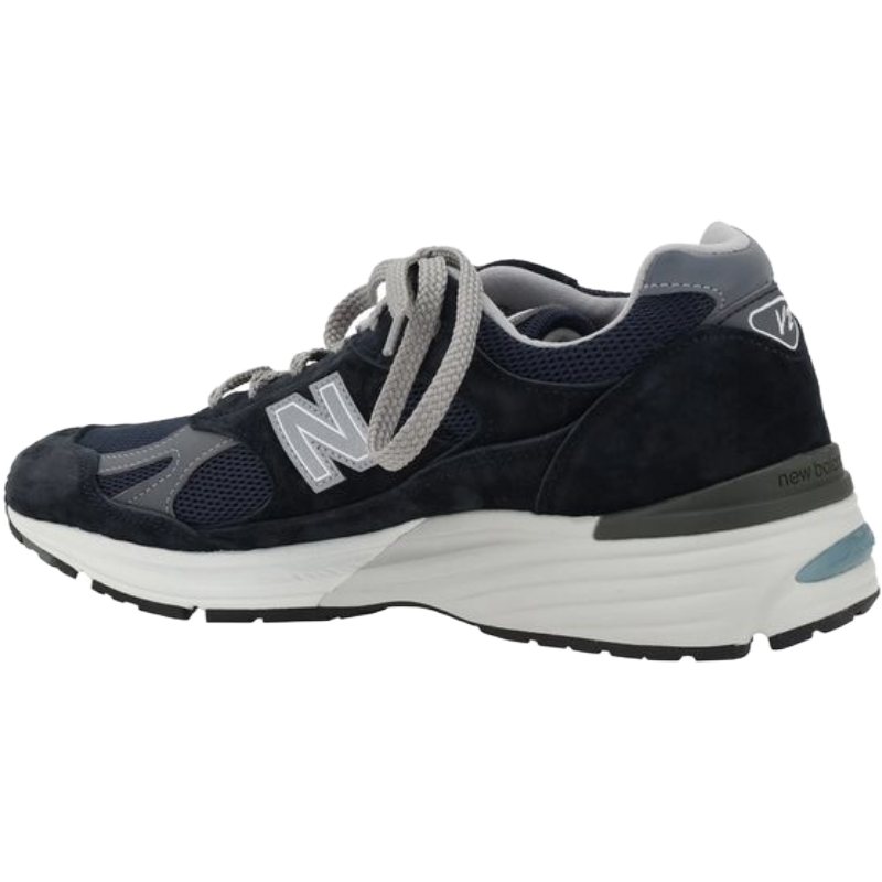 New Balance Grey Suede 991V2 Sneakers: Timeless Elegance Redefined