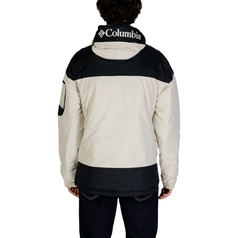 Columbia Gray Nylon Jacket: Elevated Outerwear for Sophisticated Style
