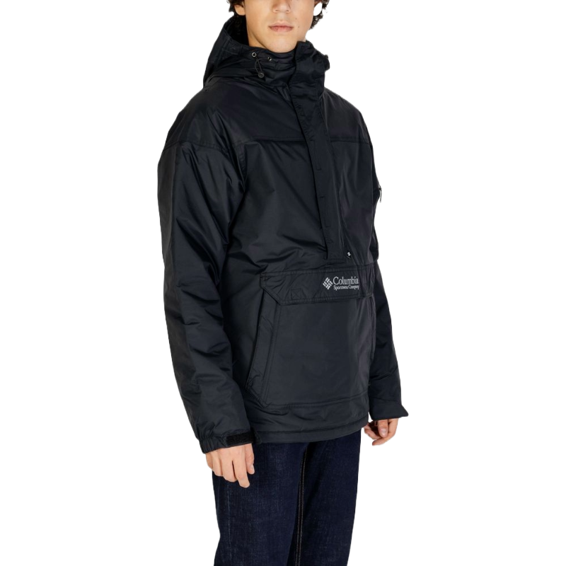 Columbia Black Nylon Jacket: Luxe Performance Outerwear Redefined