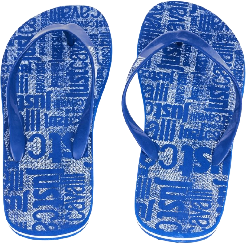 Just Cavalli Blue Leather Sandal - Effortless Luxury Footwear