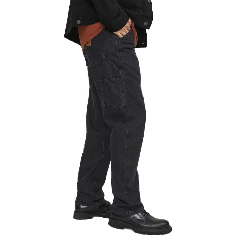 Jack & Jones Black Cotton Jeans for Timeless Elegance