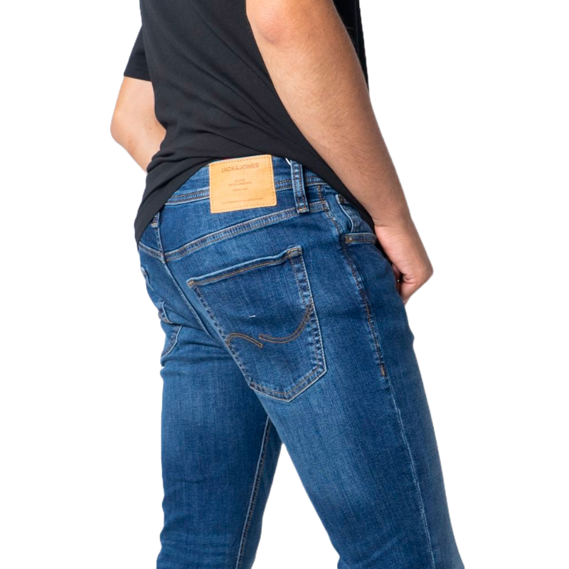 Jack & Jones Blue Cotton Jeans for Effortless Elegance
