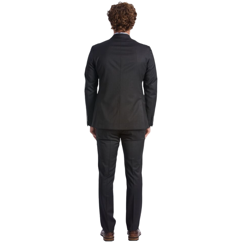 Baldinini Grey Premium Wool Suit Tailored for Timeless Elegance