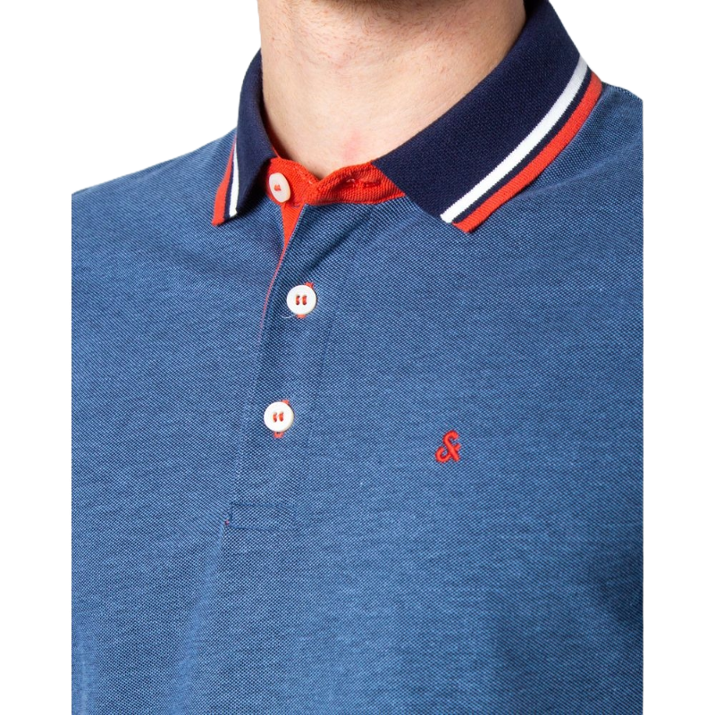 Jack & Jones White Cotton Polo Shirt for Effortless Elegance